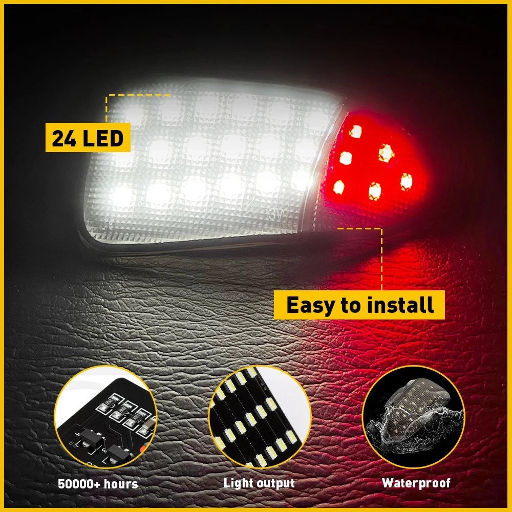 Smoked LED Door Courtesy Light for Ford F150 F250 (1997–2003)