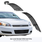 Black Billet Grille Insert for Chevy Impala LT/LS (2006-2013)