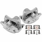 Pair Front Brake Calipers with Brackets for Kia Sorento (2014–2020)