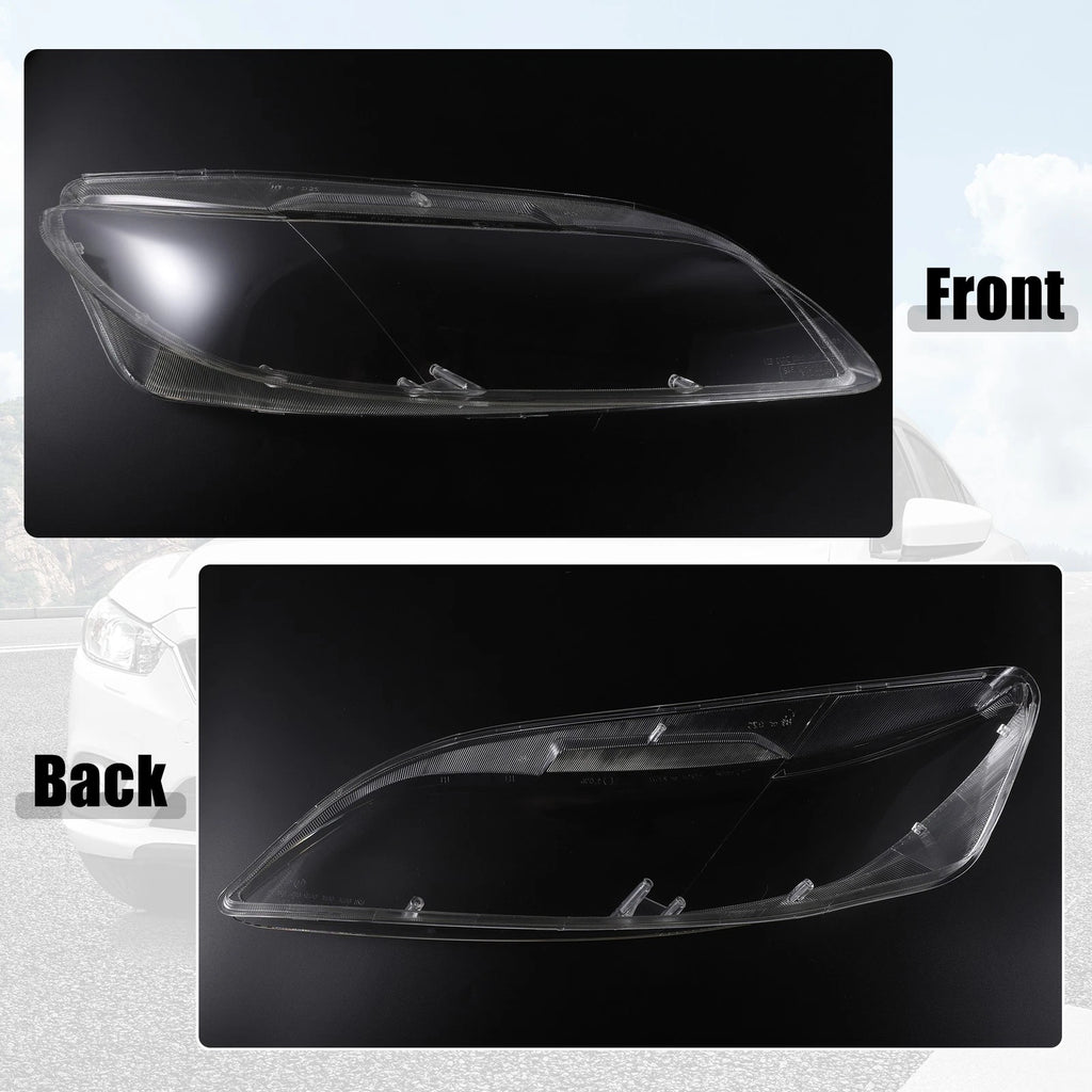 1 Pair Headlight Lens Cover for Mazda 6 (2003–2008)