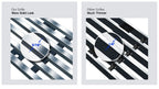 Chrome Billet Grille Insert for Ford Mustang V6 (2005-2009)