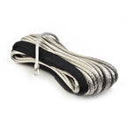 Winch Rope ATV Cable for Motorcycles (Portable, Gray)