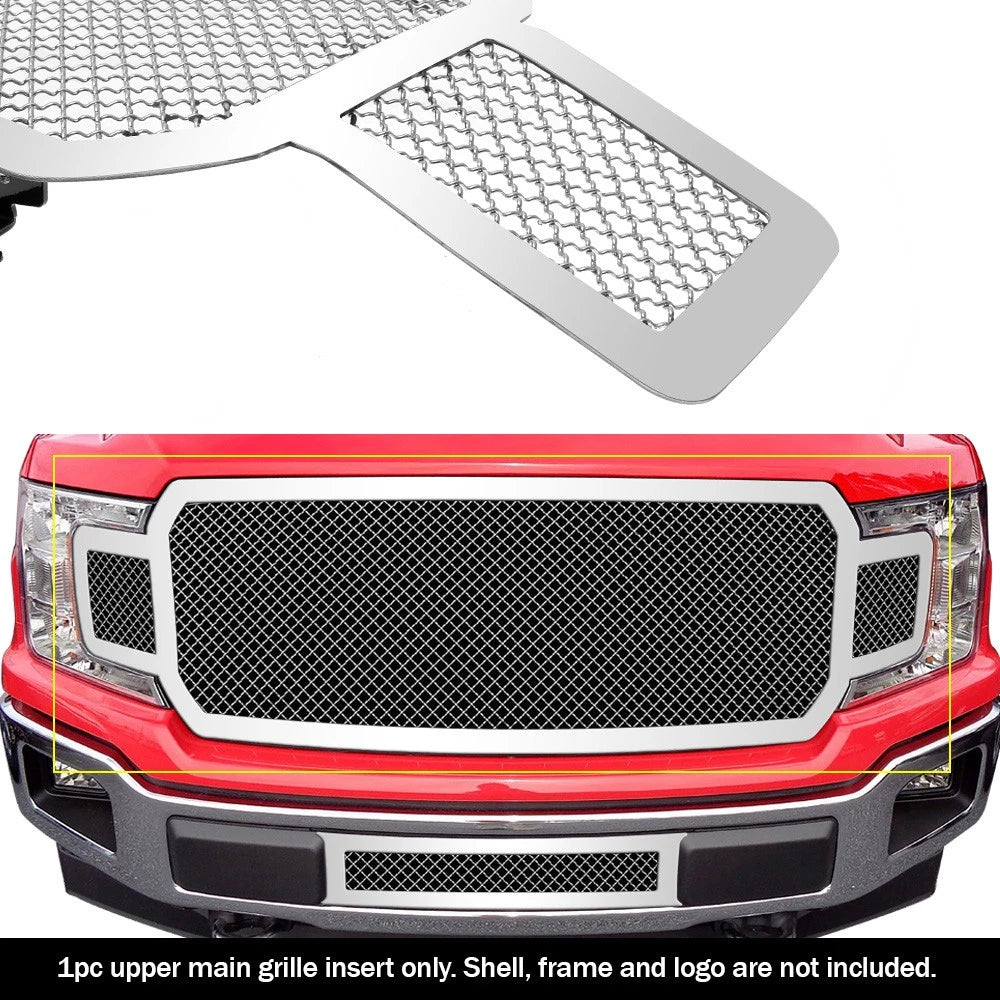 Chrome Mesh Grille for Ford F-150 (2018-2020)
