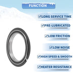 Deep Groove Ball Bearing 6809NR2RS for Scooter Skateboard (45x58x7mm)