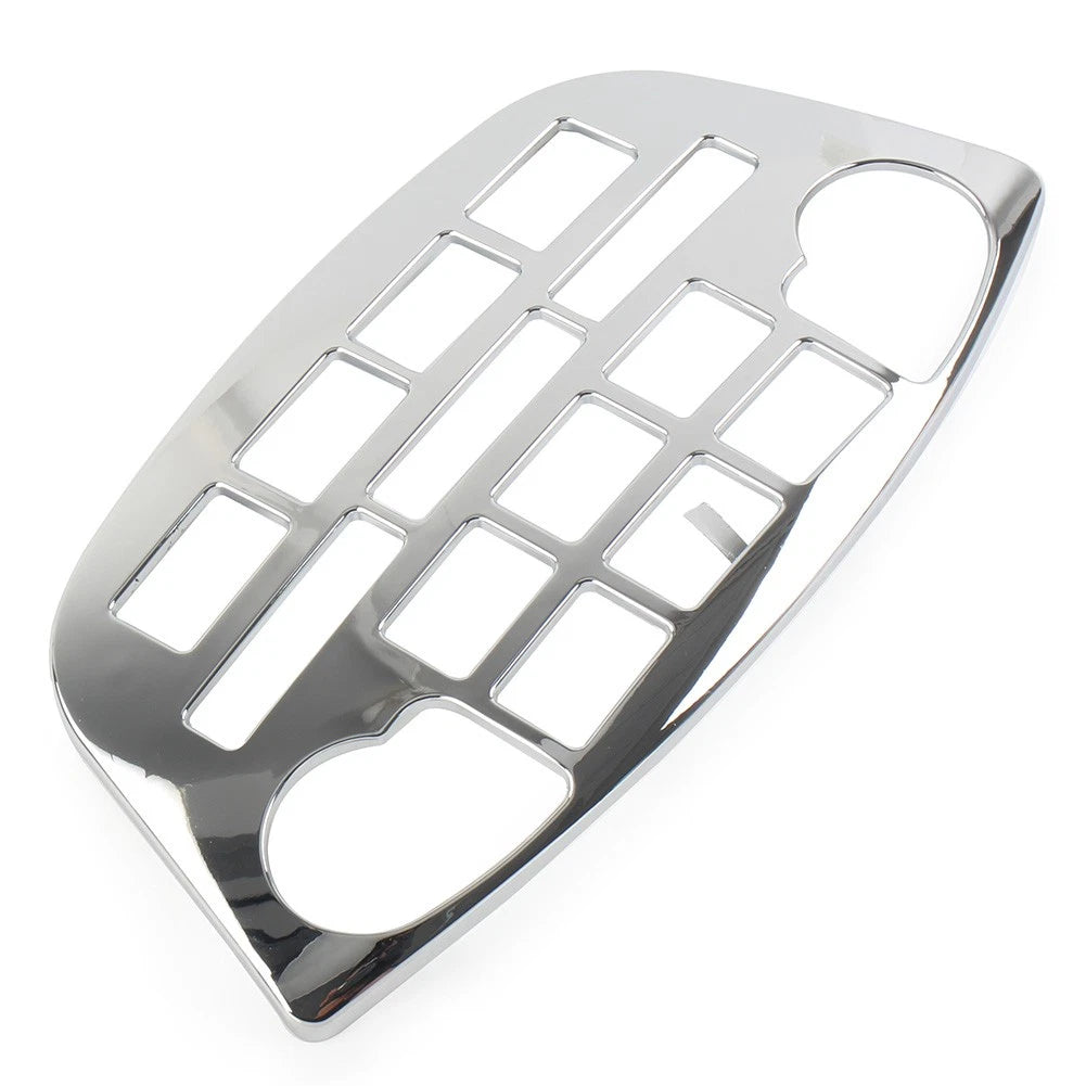 Chrome Front Radio Accent Panel Trim for Honda Goldwing GL1800 (2001–2011)