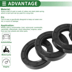 Set of 5 Oil Seal Rotary Shaft Seal NBR Rubber 30x47x10mm for Various Models