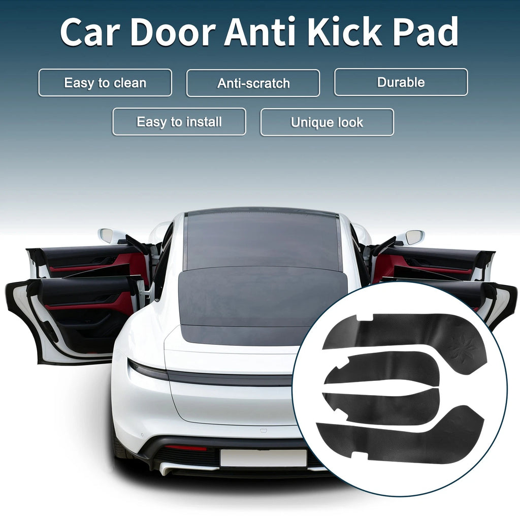 Faux Leather Anti Kick Pad Sticker for Lexus RX 350 (2023–2025)