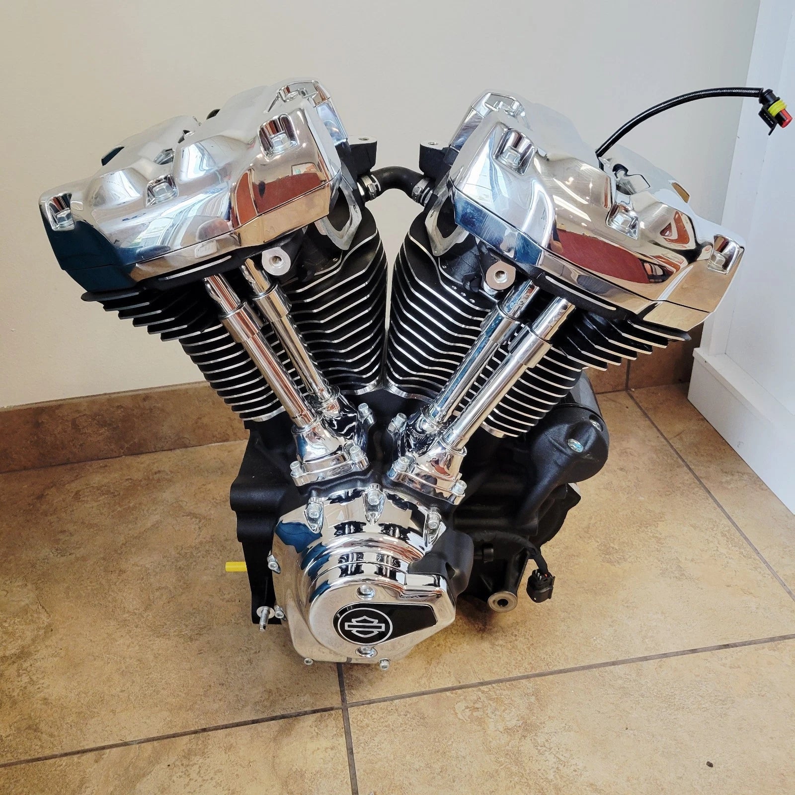 Chrome Engine Motor for Harley-Davidson Road/Street Glide M8 117 (2024–2025)
