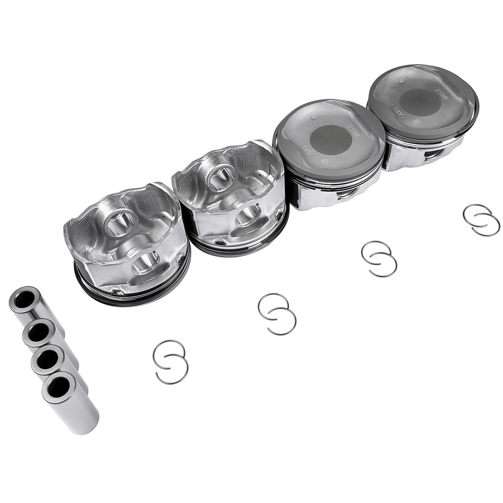 Pistons with Rings for Toyota Camry RAV4 Scion tC Lexus 2.4L (2007–2013)