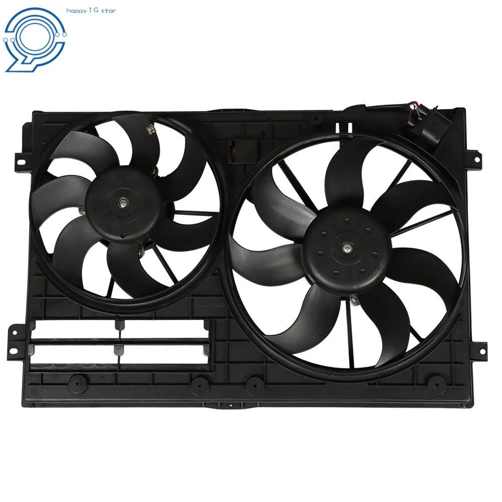 Radiator and Condenser Fan for Volkswagen Passat Audi TT (2000-2006)