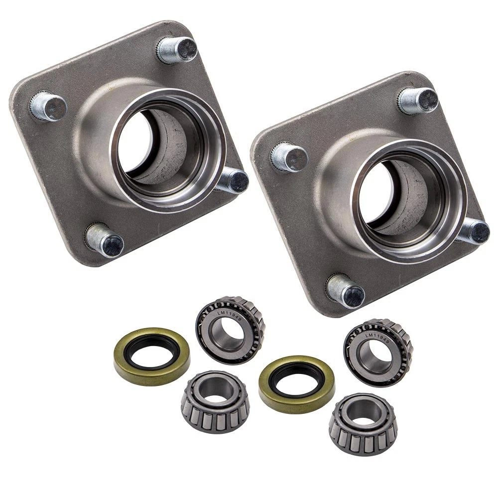 Front LH RH Wheel Hub Kit Bearings for Club Car DS Golf Cart (1982–2002)