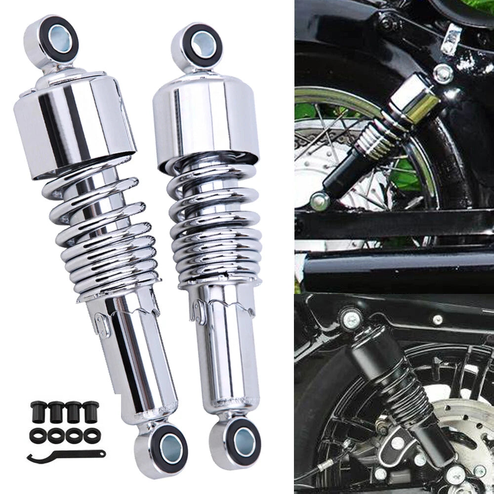10.5'' Rear Air Shock Absorber for Harley Touring Road King Glide Sportster Dyna