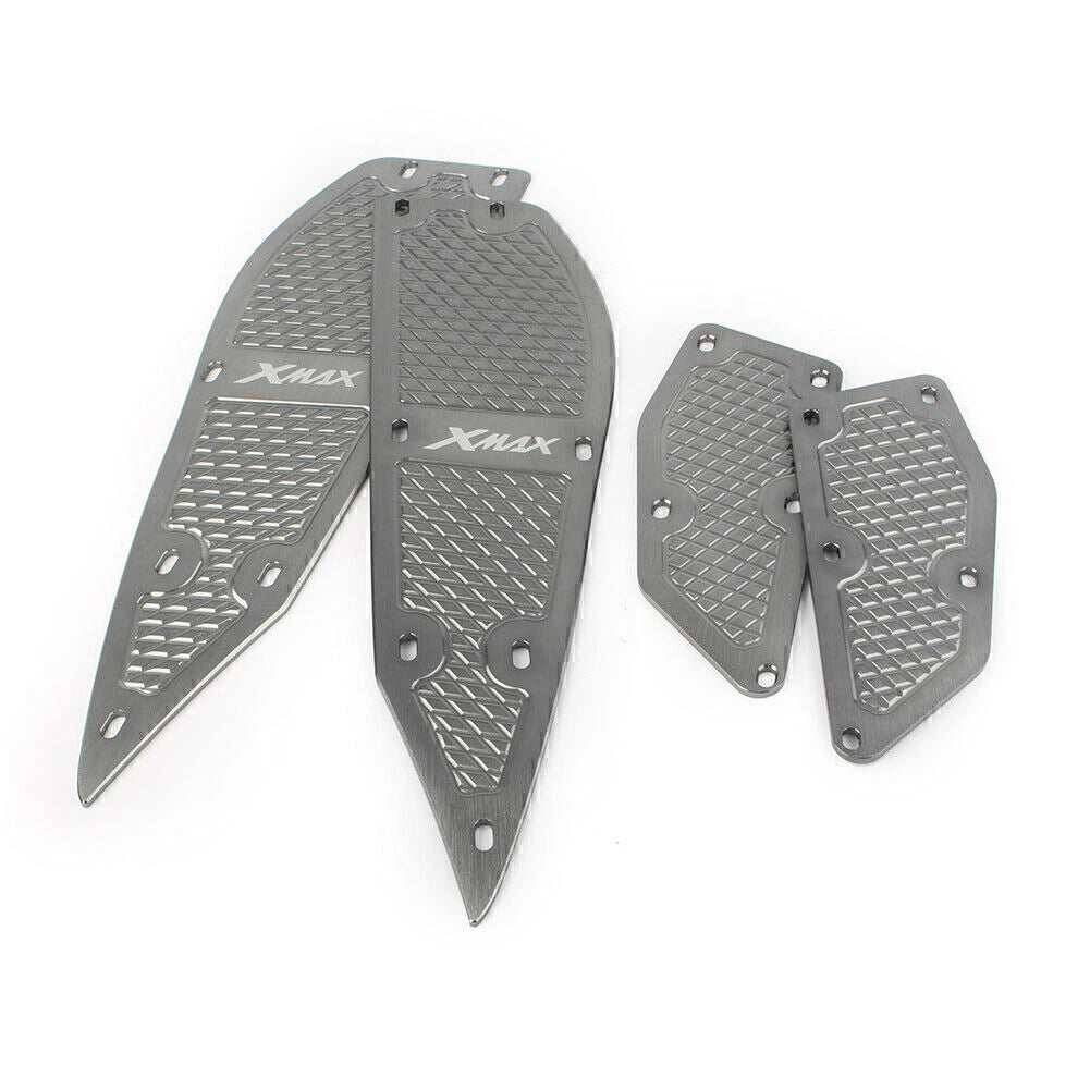 Footboard Step Footrest Foot Plate for Yamaha XMAX300 (2017–2018) Grey