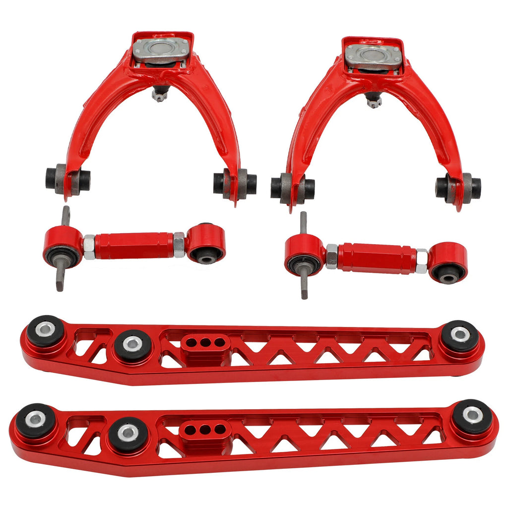 Coilover Struts Set with Control Arms & Camber Kit for Honda Civic EK (1996-2000)