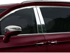 Luxury FX Stainless Steel Pillar Post Trim 4pc for Chrysler Pacifica (2017–2023)