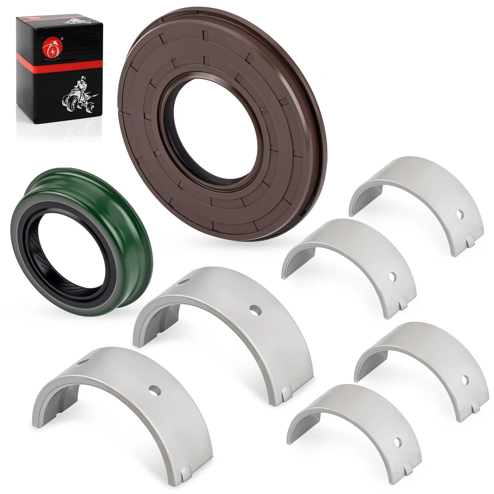 Main Journal Crankshaft Bearing + Seal for Polaris Sportsman 700 EFI (2004)