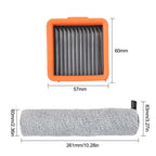 Roller Brush Bar & HEPA Filter Kit for Uwant D5 D5 Pro D100 A60 V8 V10
