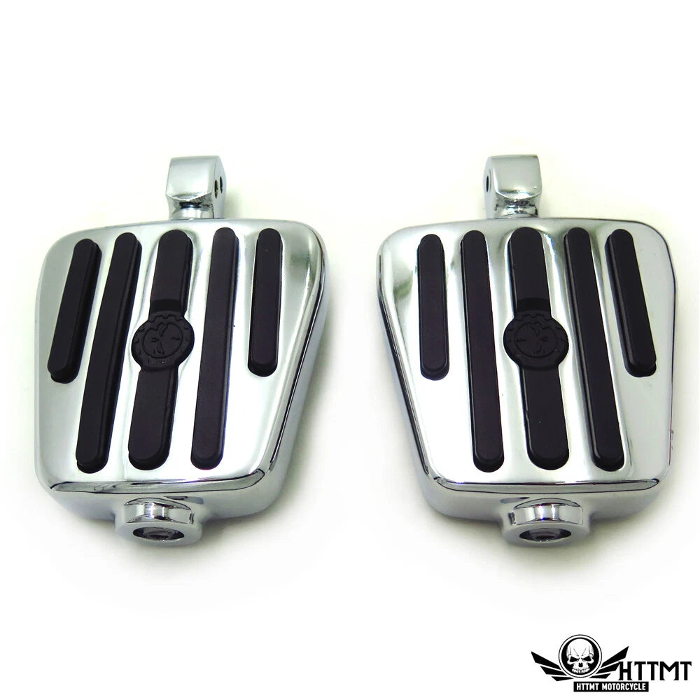 Skull Footpegs for Yamaha V-Star 1000, 650, Royal Star, V-Max, Virago, Stryker