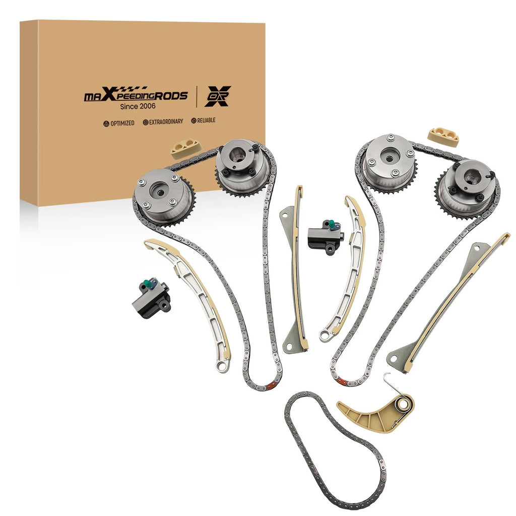 Timing Chain Kit VVT for Hyundai Kia Santa Fe Sorento Azera Genesis (2006–2019)