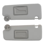 Front Left Right Sun Visor Set for Chevrolet Sonic (2012–2016) Gray 95327509