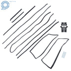 10Pcs Weatherstrip Seal Kit for Ford Mustang (1965-1966)