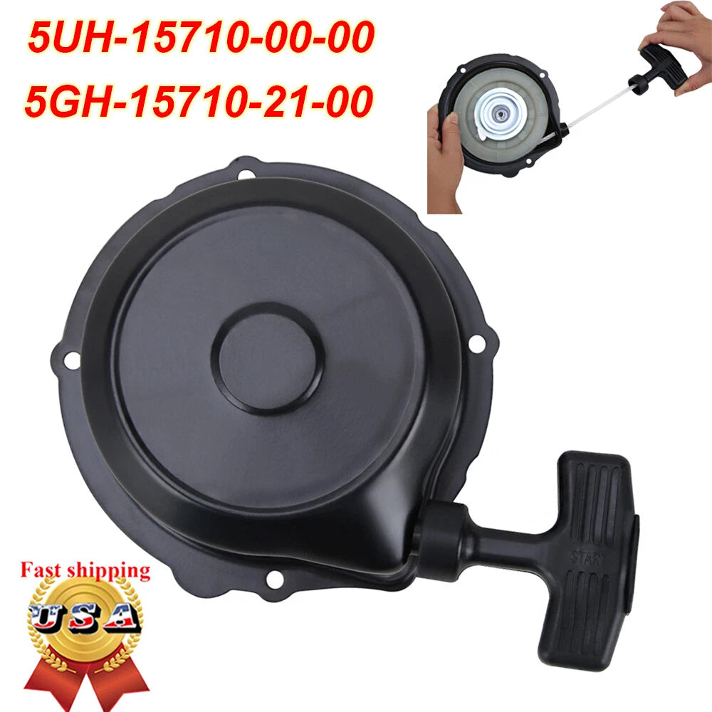 Recoil Starter Pull Start Assembly for Yamaha Grizzly 400 YFM400FG FGH (2007–2008)