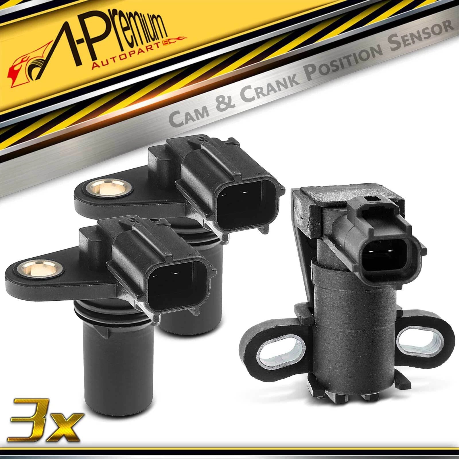 2X Camshaft Crankshaft Position Sensor for Ford Focus Ranger 