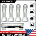 Chrome Door Handle & Tailgate Covers for Dodge Ram 1500 (2019–2023)
