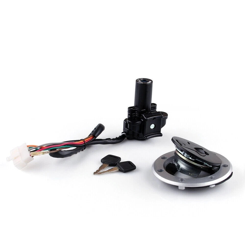 Ignition Switch Lock & Fuel Gas Cap Key Set for Kawasaki ZZR 400 600 ZXR 400 (1990–2008)
