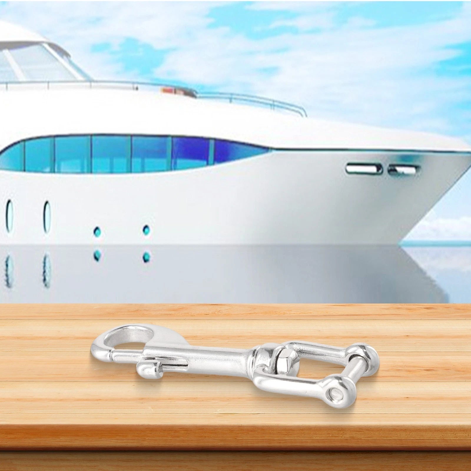 Heavy Duty Bolt Snap Hook for Yacht Scuba Diving Boat