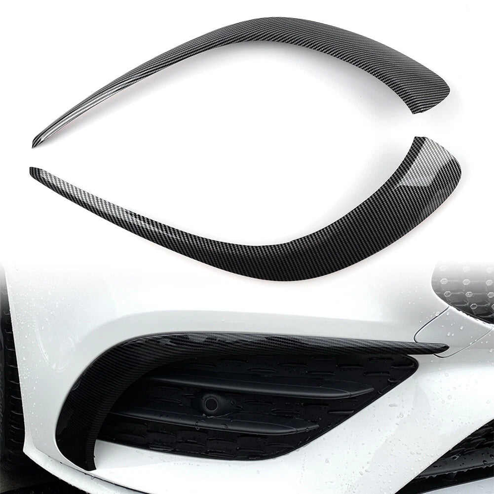 ABS Front Bumper Lip Splitter for Mercedes Benz CLA C118 (2020–Present) Carbon