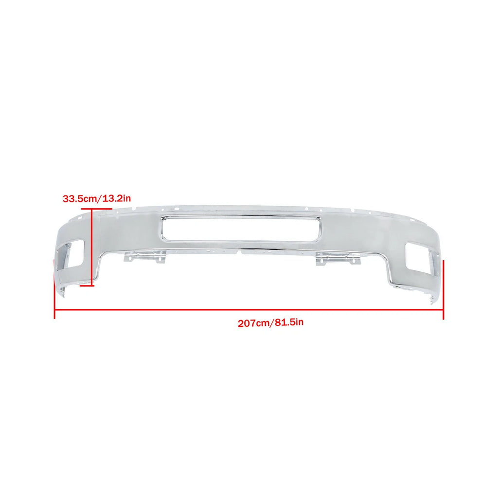 Front Bumper Split Chrome for Chevy Silverado 2500 3500 (2011–2014)