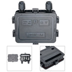 100W Solar Panel Junction Box Terminal Blocks Wire Connectors for Off-Grid Systems