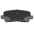 Set of 2 Rear Brake Rotors & Ceramic Brake Pads for Acura MDX (2009–2014)