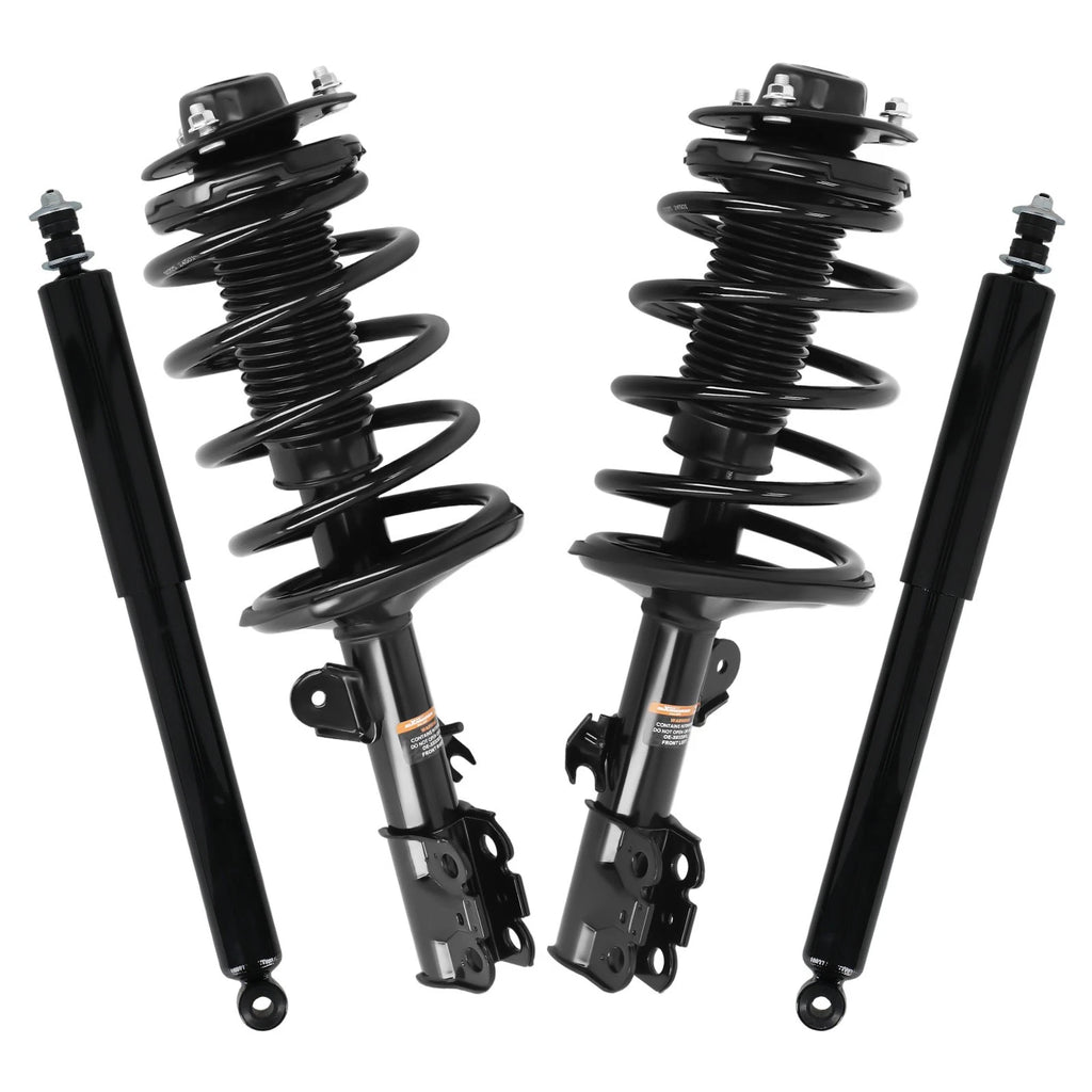 Complete Strut Shock Set w/ Coil Spring for Toyota Sienna (1998–2003)