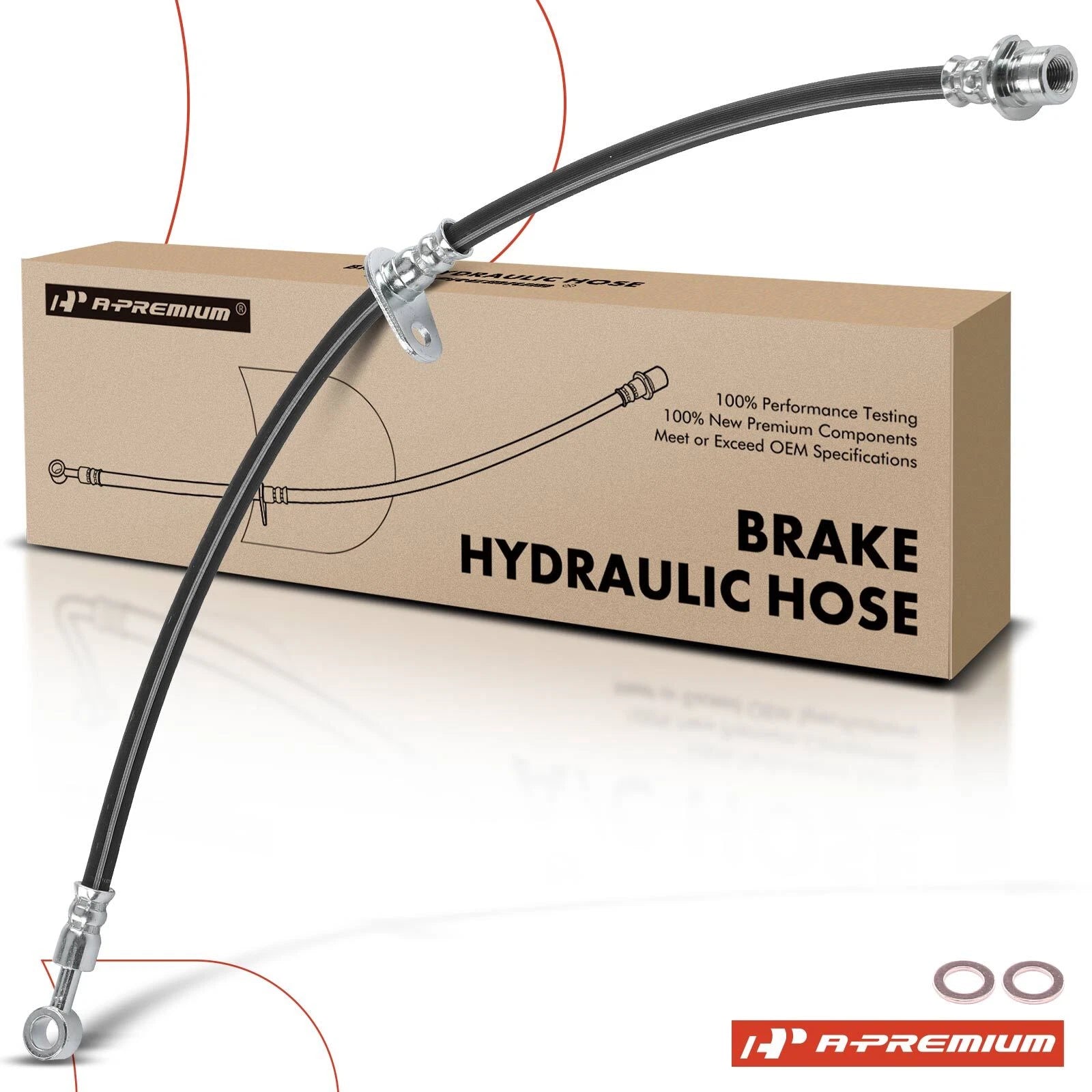 Front Left Brake Hydraulic Hose for Honda Fit (2015–2020)