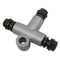 Aluminium Alloy Brake Hose T Connector for Motorcycle ATV Karting (N/A)