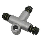 Aluminium Alloy Brake Hose T Connector for Motorcycle ATV Karting (N/A)