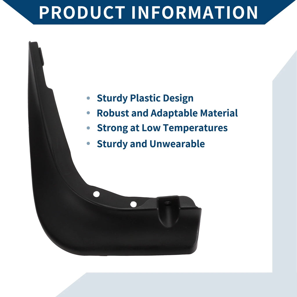 Set of 4 Mud Flaps Splash Guards for Mercedes-Benz C Class (2015–2021)