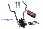 Dual Exhaust for Ford F-150 (2004–2014) Stainless Steel Rolled Tip Rear Exit