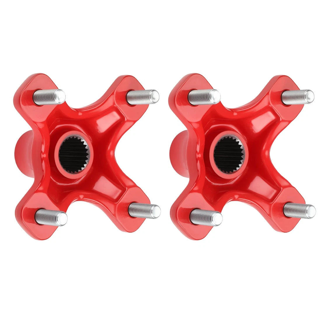 2X Rear Red Wheel Hubs 42410-HC0-000 for Honda Sportrax 400 TRX400EX (1999–2008)