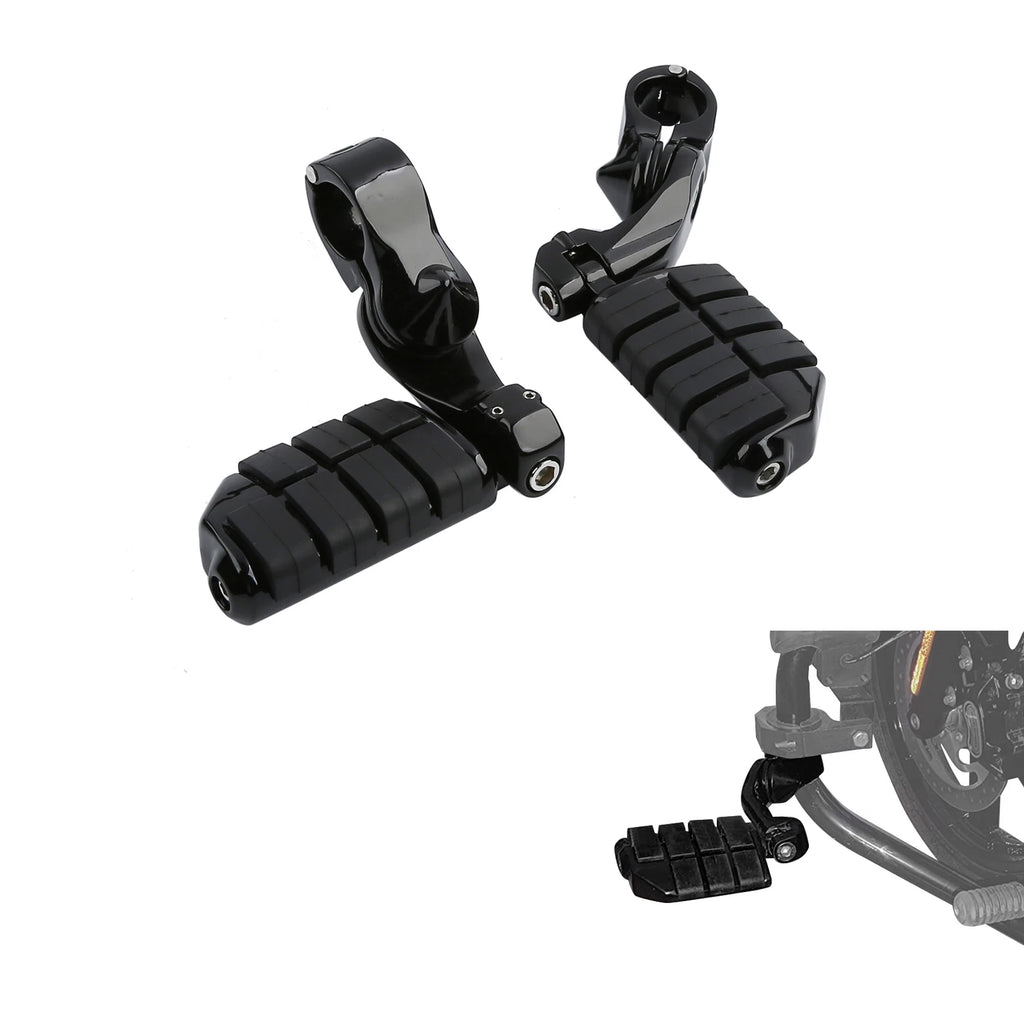 1.25" Highway Foot Pegs for Harley Touring, Street Glide, Road King (US)
