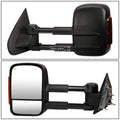 Set of 2 Power Heated LED Signal Light Towing Mirrors for GM GMTK2XX (2014–2020)