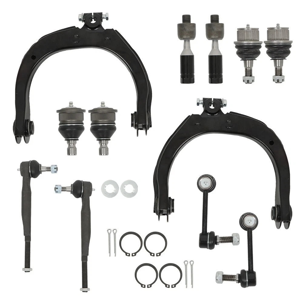 12Pc Front Control Arm Tie Rod Ball Joint for GMC Envoy (2004-2007)