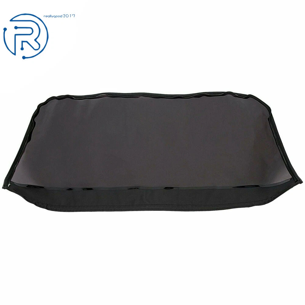 Replacement Soft Top Kit with Tinted Windows for Jeep Wrangler 2-Door (2010-2017)