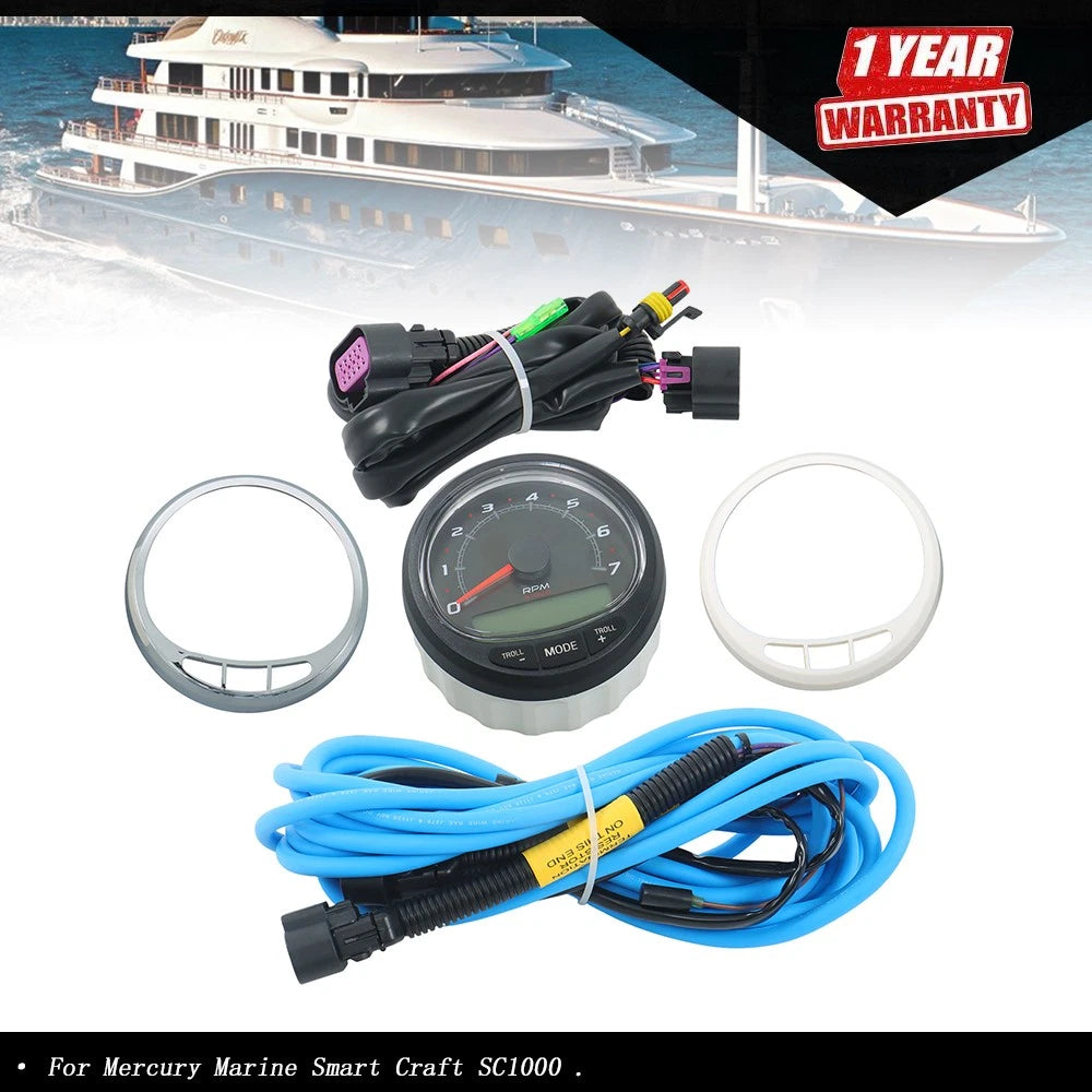 Tachometer for Mercury Smart Craft SC1000 (2000â2023)