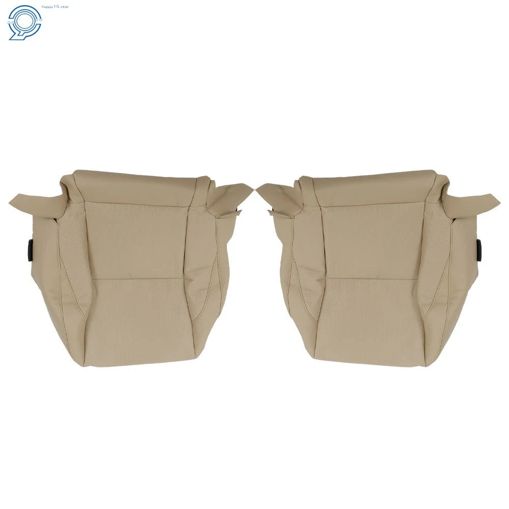 Set of 2 Leather Seat Covers for Lexus ES350 (2007–2012) - Beige