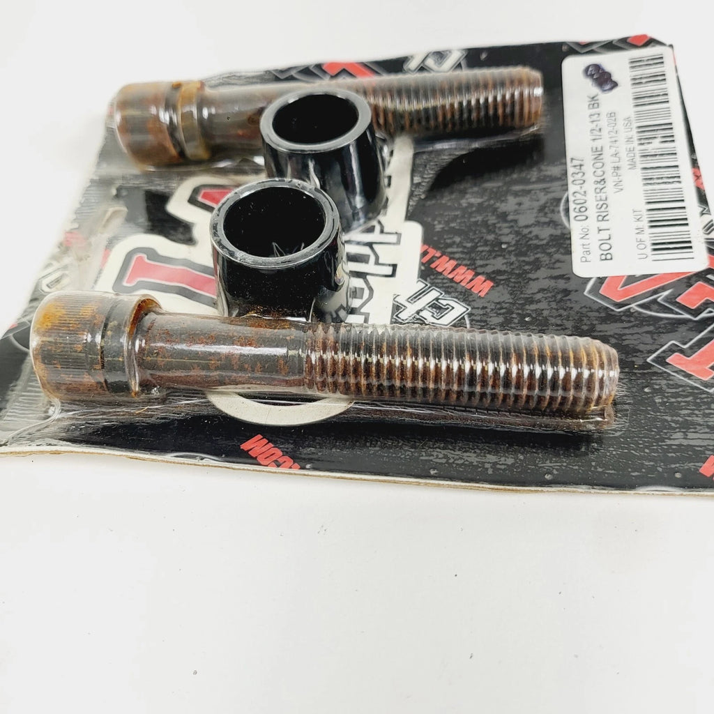 Riser Bolt Cone Kit for Harley 1" Handlebars (LA-7412-02B)