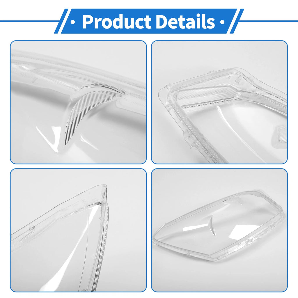Headlight Lens Cover for Toyota RAV4 (2009–2012) PC Clear