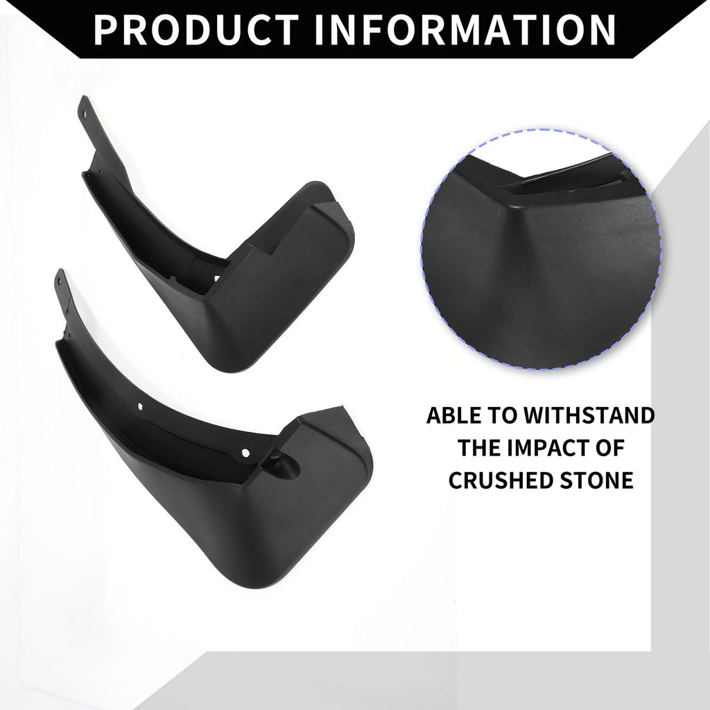 Mud Flap Splash Guard Set for Volkswagen T-Roc (2018–2023)